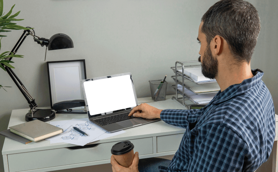 man-working-from-home